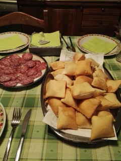 Gnocco Fritto e soppressa polesana - Piatto e foto di Antonietta Bianchi