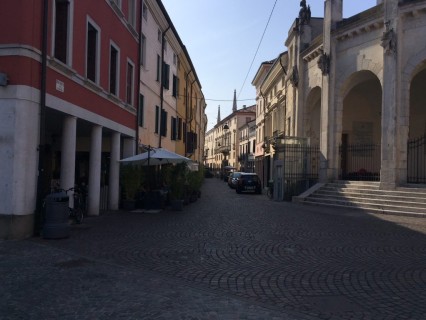 Le strade porticate di Rovigo - Via Cavour e la bottega del libraio