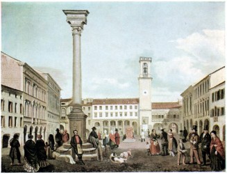 Piazza Grande durante il dominio francese